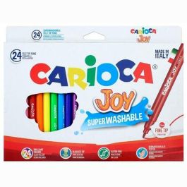 Set de Rotuladores Carioca JOY Multicolor 24 Piezas (24 Unidades)