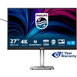 Philips Monitor 27B2U6903 27" 4K UHD IPS USB-C Thunderbolt 100W Negro Antracita
