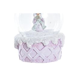 Figura Navidad Fantasia DKD Home Decor Rosa Blanco 7 x 9 x 7 cm (2 Unidades) Figura Navidad Fantasia DKD Home Decor Rosa Blanco 7 x 9 x 7 cm (2 Unidades)