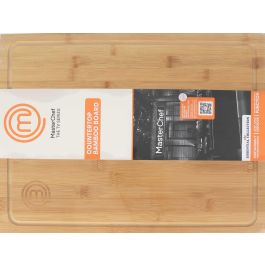 Tabla de bambú para encimera 45x35x1.5 cm - Masterchef (4 Unidades) Tabla de bambú para encimera 45x35x1.5 cm - Masterchef (4 Unidades)