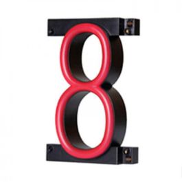 Número LED Neon 8 Ancho 90Mm Alto 161Mm Fondo 38Mm - - Precio: 21.6900002. SKU: B19TLDR8DJ