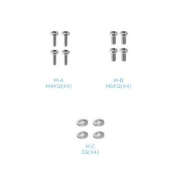 TOOQ SOPORTE MESA PANT. GIRA INCLI 3 BRAZOS 17-27 NEGRO