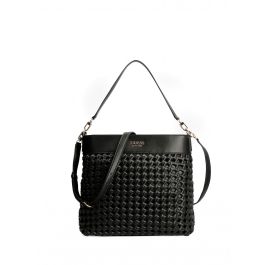 Sicilia, Fibra artificial, Bolsa de tela, Negro, HWWG8490020BLA, Para mujeres, 29 x 9 x 24 Precio: 153.69000009. SKU: B1JZGLYCAB