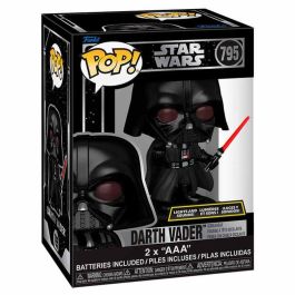 Funko POP! Star Wars Darth Vader Figura de Vinilo 12cm con Sable Láser en Caja Regalo
