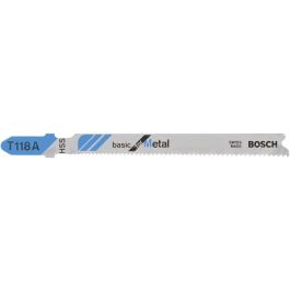 Bosch Hojas de Sierra de Calar T 118 A para Metal (5 Piezas) Precio: 28.49999999. SKU: B1HR56T6VZ