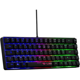 The G-Lab Teclado para juegos KEYZ-HYDROGEN/FR 60% Membrana negra Precio: 42.50000007. SKU: B1CGFZBHJ6