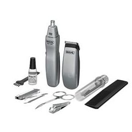 Cortabarbas + Recortadora De Nariz, Orejas Y Cejas Travel Kit WAHL 9962-1816