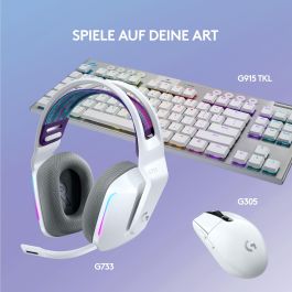 Logitech Auricular con Micrófono G733 LIGHTSPEED Inalámbrico, 29h Batería, RGB LIGHTSYNC