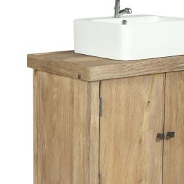 DKD Home Decor Mueble de Baño Alpino 56 x 78 x 81 cm Mango y Cerámica