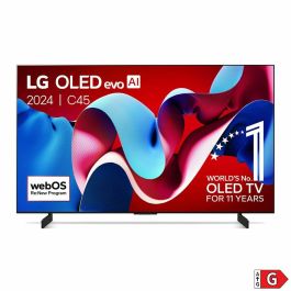 LG OLED42C45LA Televisor OLED evo C4 42" 4K Ultra HD Smart TV 2024 con Procesador α9 Gen7 AI