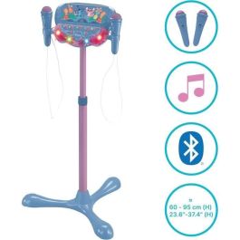 Lexibook LEX3380743111544 Micrófono Karaoke Stitch con Soporte Iluminado, Altavoz Bluetooth, 2 Micrófonos y Efectos Vocales Lexibook LEX3380743111544 Micrófono Karaoke Stitch con Soporte Iluminado, Altavoz Bluetooth, 2 Micrófonos y Efectos Vocales
