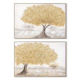 Cuadro Tradicional DKD Home Decor Dorado Gris 4.5 x 82 x 122 cm (2 Unidades) Precio: 117.78999947. SKU: B1HM6K94PS