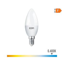 Edm Bombilla Vela LED E14 7W 600lm Luz Fría 6400K Ø3,5x10,7cm Precio: 3.50000002. SKU: S7901162