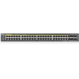 Zyxel GS2220-50HP Switch Gestionado L2/L3 Lite PoE+ de 48+2 Puertos con Montaje en Rack