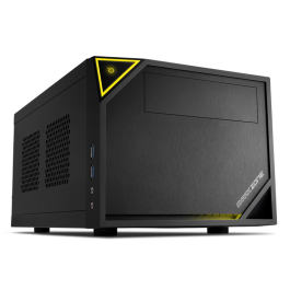 Sharkoon C10 SHARK ZONE Caja Torre PC Gaming Negro Amarillo con Soporte para Fuentes ATX y SFX de Diseño Elegante Precio: 57.49999981. SKU: S5601709