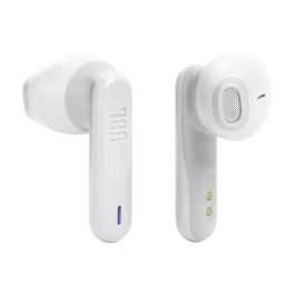 JBL JBLWFLEXWHT Auriculares Inalámbricos Bluetooth 5.2 Wave Flex IP54 Deep Bass 32h Batería Estuche Carga Rápida Blancos
