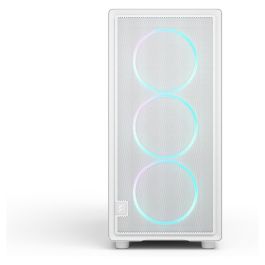 Fractal Design Epoch XL TG RGB White Clear Midi Torre PC ATX, Micro ATX, ITX, EATX, Acero, Ventana Lateral, Iluminación Multi Color