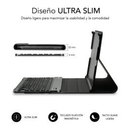 SUBBLIM SUBKT3-BTS055 teclado para móvil QWERTY Español Bluetooth Negro, Gris SUBBLIM SUBKT3-BTS055 teclado para móvil QWERTY Español Bluetooth Negro, Gris