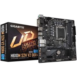 Gigabyte H610M S2H V2 DDR4 Placa base Socket LGA 1700 para Intel 14th Gen, Core i3/i5/i7/i9, DDR4 hasta 3200MHz Precio: 99.50000005. SKU: B1EGJTQAA3