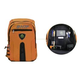 Keep Out BK7 Mochila Gaming Full Orange para Portátiles 15.6 pulgadas con Múltiples Compartimentos Negro/Naranja