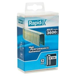 RAPID 3600 grapas n ° 606 12mm galvanizado Precio: 41.79824. SKU: B18Z4G6XK3