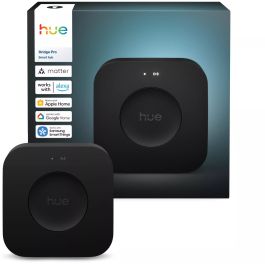 Philips Hue Bridge EU V3 Inalámbrico Bluetooth Negro Controlable con App para Hogar Inteligente