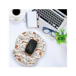 Wondee Alfombrilla Ratón Ergonómica Gel Harry Potter Hedwig con Reposamuñecas, Control Preciso y Antideslizante