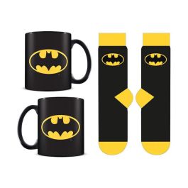 PYRAMID Set Taza y Calcetines Batman DC Comics 315ml Talla 36-41