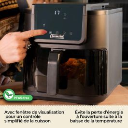 Freidora de Aire Bourgini 184172 Negro 8 L