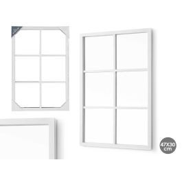 Espejo Rectangular 6 Cuadrados Blanco Giftdecor 71X2CM (6 Unidades) Precio: 74.78999957. SKU: B17WHY4L7F