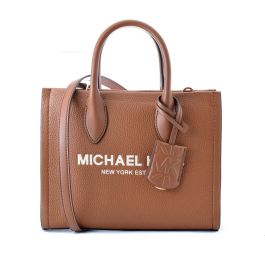 Bolso Mujer Michael Kors Mirella Marrón 24 x 20 x 8 cm Precio: 143.49999961. SKU: B18NSW6LET