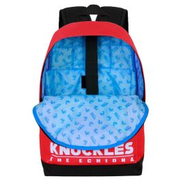 Mochila HS FAN 2.2 Sight Sonic The Hedgehog - SEGA Knuckles Rojo