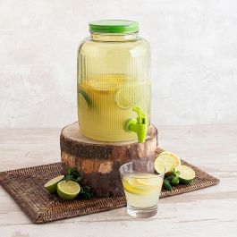 Dispensador de Bebidas Vidrio Maison Quid 4 L (4 Unidades)