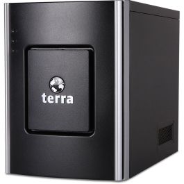 Terra 1100373 Mini Server G6 Procesador E-2434 32GB RAM 2x960GB SSD Mini Tower