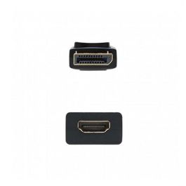 Adaptador DisplayPort a HDMI NANOCABLE 10.16.0502 15 cm Negro Adaptador DisplayPort a HDMI NANOCABLE 10.16.0502 15 cm Negro