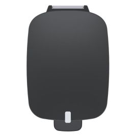 Kis Papelera de cocina de pedal 50L CHIC Inox con sello antiolor, mango de goma, base antideslizante para estabilidad y tira sujeta-bolsas