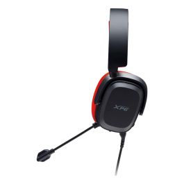 XPG PRECOG STUDIO Auriculares Alámbricos Diadema USB Tipo C para Juego, Negro/Rojo