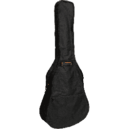 Tobago Funda Guitarra Acústica Poliéster 600D, Bolsillo, Correas Ajustables, Asa Lateral (Display 10 Un.)