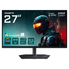 Gigabyte MO27Q2A Monitor Gaming 27'' OLED 2K QHD 280Hz 0.03ms G-Sync FreeSync Premium Pro DisplayHDR True Black 400, HDMI 2.1, DisplayPort 1.4, Negro Precio: 689.2039. SKU: B1BEJWLBQF