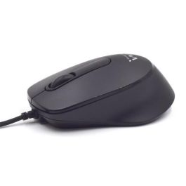 Ewent Ratón Óptico USB EW3159, Clic Silencioso, 1000 DPI, para Diestros y Zurdos