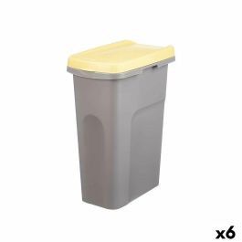 Papelera Stefanplast Amarillo Gris Plástico 25 L (6 Unidades) Precio: 67.58999984. SKU: B1CJ987CAR