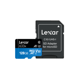 Memoria USB Lexar 633x Azul Negro 128 GB