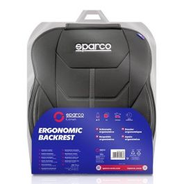 Sparco SPCS414GR Respaldo Asiento Ferrara Negro Gris PVC Sparco Cs 6 Universal para Coche