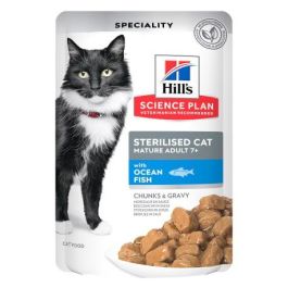 Hill's Feline Sterilised Mature Pescado Azul 12x85 gr Hill's Feline Sterilised Mature Pescado Azul 12x85 gr Precio: 31.7394. SKU: B13JDHL5PQ