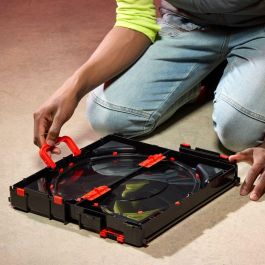 HASBRO Estadio Arena de Combate Beystadium Portátil Beyblade X - Plegable y Transportable para Batallas