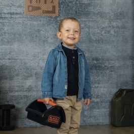 Smoby SMO3032163609407 - Black & Decker Caja de Herramientas con 6 Herramientas, para Niños de 3+ Años