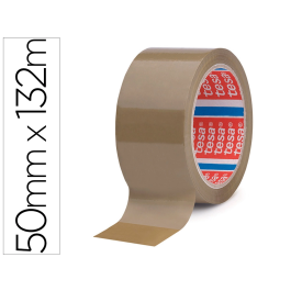 Tesa Cinta Adhesiva Marrón PP 132 mt x 50 mm para Embalaje y Cajas Precio: 34.50000037. SKU: B1HPTMAJFJ