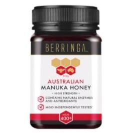 BERRINGA Miel de Manuka 400MGO 250g Bioactiva, Salud Digestiva e Inmunidad, Enzimas y Antioxidantes Naturales Precio: 43.5900003. SKU: B12XSTQXNY