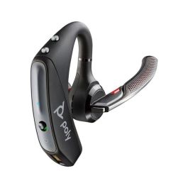 Poly Voyager 5200 Earpiece Noise Cancelling Bluetooth con Tecnología WindSmart para Llamadas