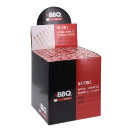 Caja de 60 cerillas largas XL 27cm bbq